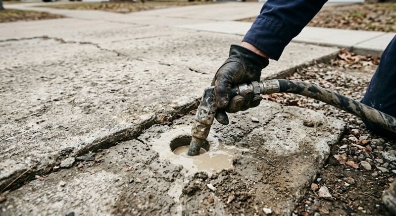 Concrete Patio Raising in Columbus, OH