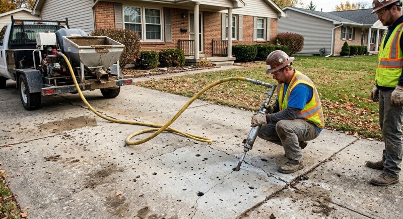Driveway Raising in Des Moines, IA