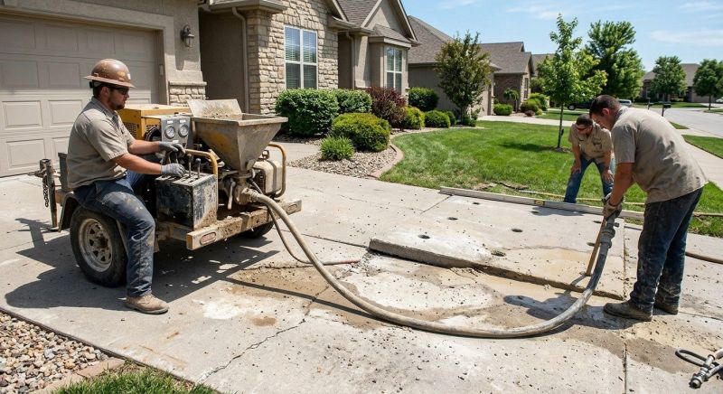 Driveway Slab Lifting in Tampa, FL