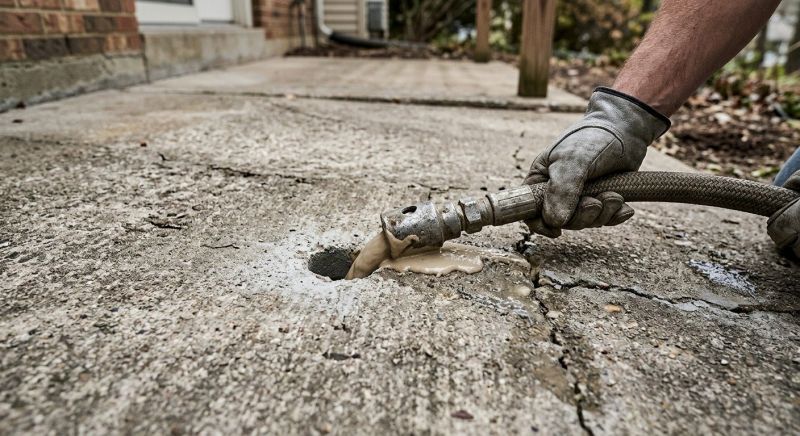 Driveway Slab Lifting in Corpus Christi, TX