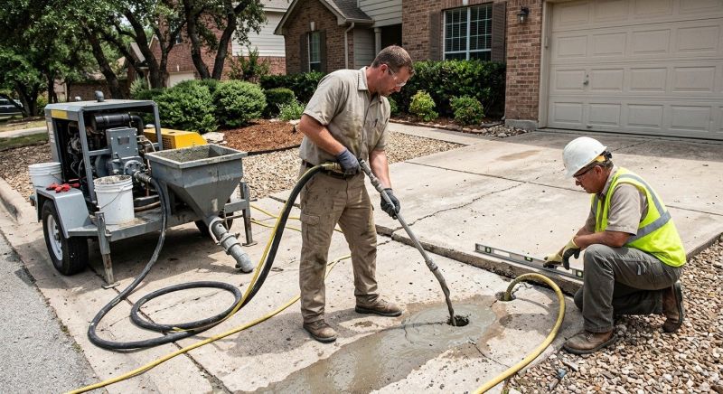 Mudjacking in Des Moines, IA