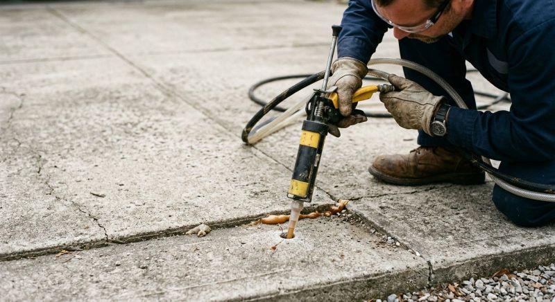 Patio Mudjacking in Des Moines, IA